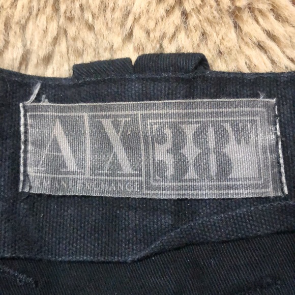 COPY - Armani Exchange denim baggy shorts size 38 - Picture 7 of 9